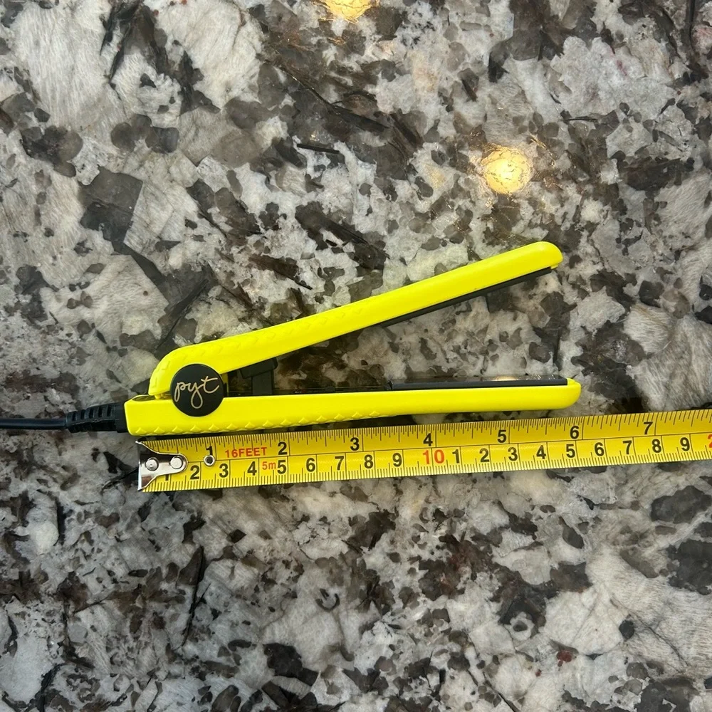 Mini travel Yellow Hair Straightener by PYT